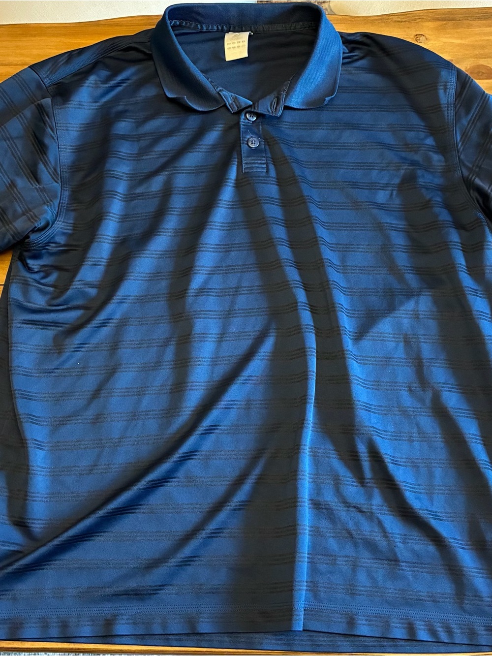 Adidas Mens Navy Blue Golf Polo Shirt Size Medium